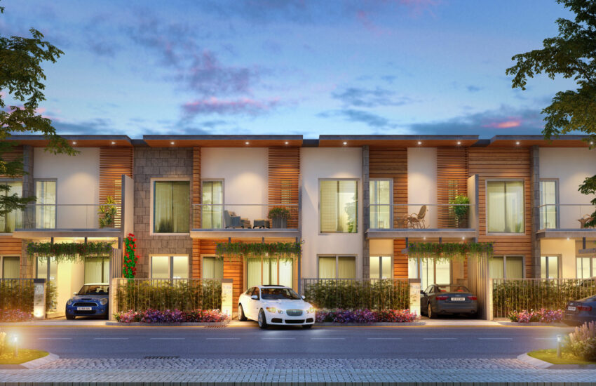 TYPE-4 F-4 TO F-15 Villa- EAST FACING VIEW 2 1099 SQFT